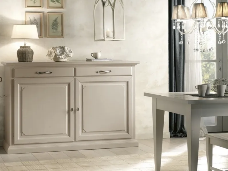 Madia modello Mobile-credenza linea country scontato del 35% di Artigianale a prezzo scontato