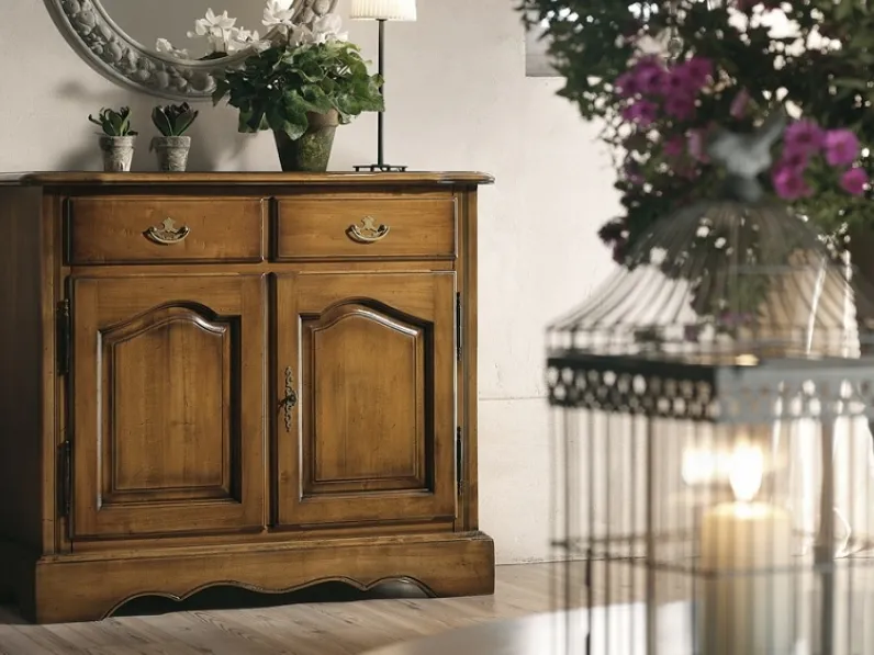 Madia Mobile-credenza country scontato del 35% Artigianale in legno in  Offerta Outlet