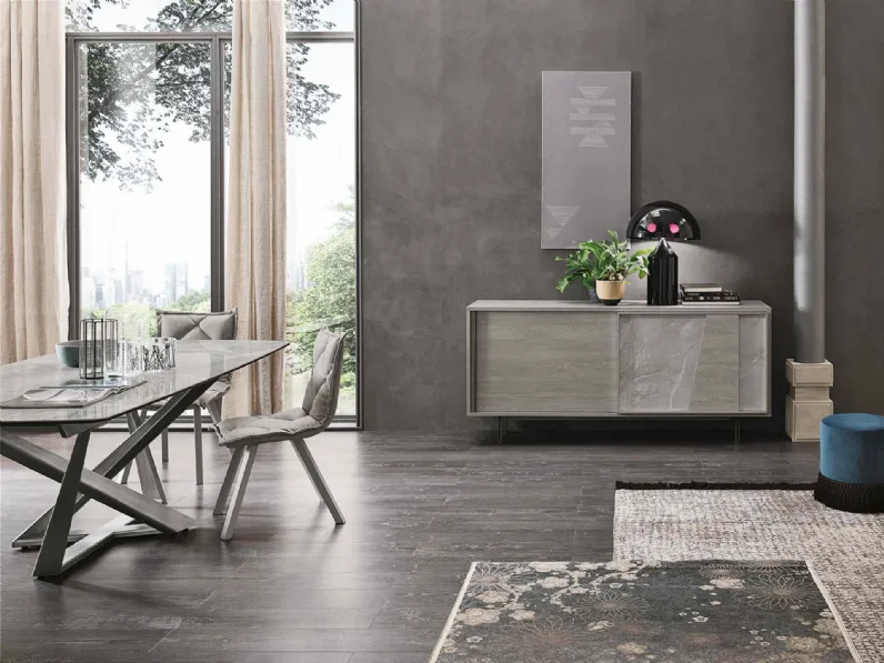 Madia Modus new Target point in stile moderno a prezzo scontato