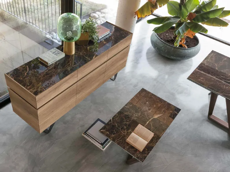 Madia Target point in legno Electa a prezzo Outlet