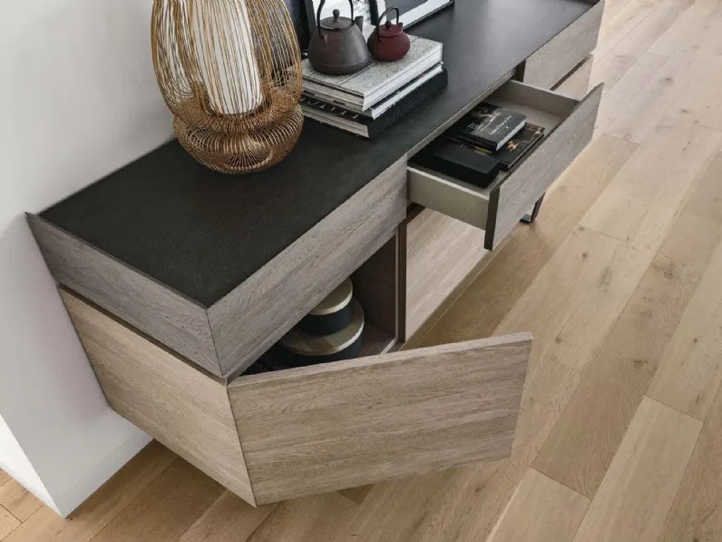 Madia Target point in legno Electa a prezzo Outlet
