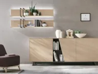 Mobile soggiorno modello Madia diagonal di Tomasella a prezzo scontato