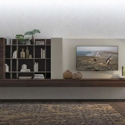 Parete attrezzata System vitalyty Colombini casa in stile moderno a prezzo ribassato