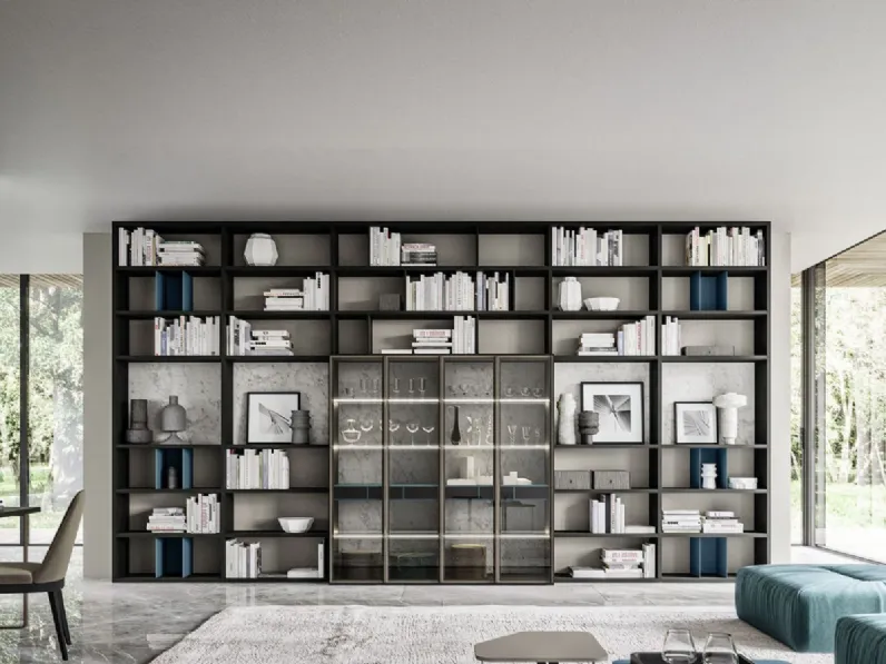 Libreria System day stile design di Homes in offerta