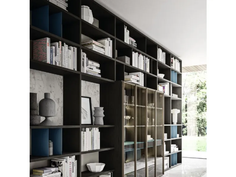 Libreria System day stile design di Homes in offerta