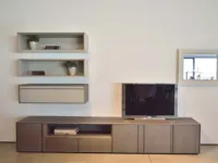 Mobile componibile in stile design Molteni & c in legno Offerta Outlet