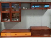 Parete attrezzata Composizione b di Artigianale in OFFERTA OUTLET