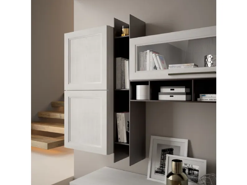 Mobile componibile Living 592 Giessegi OFFERTA OUTLET