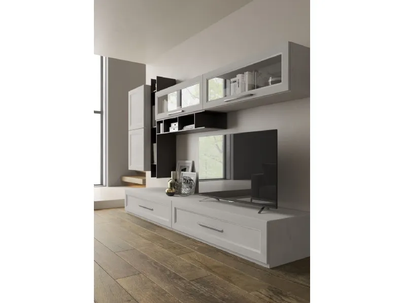 Mobile componibile Living 592 Giessegi OFFERTA OUTLET
