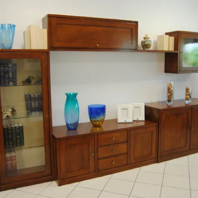 Mobile componibile Noce Artigianale con uno sconto del 40%