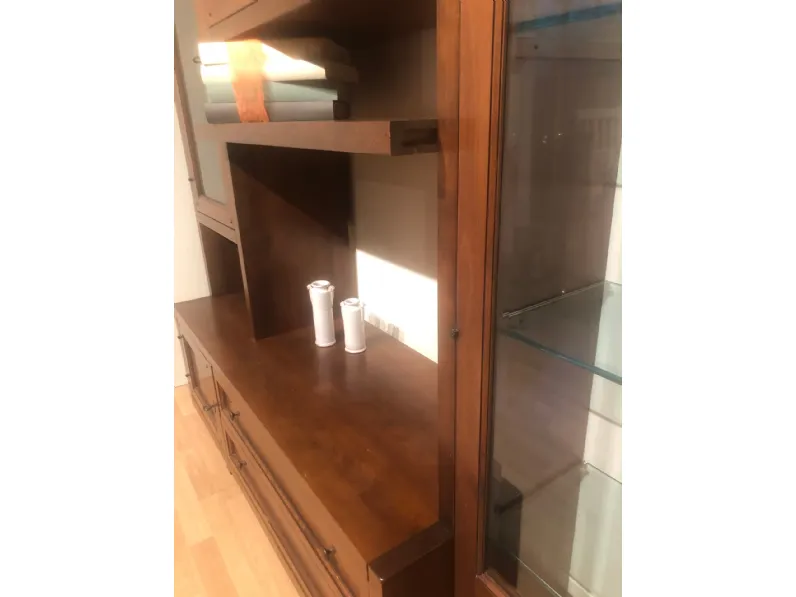 Parete attrezzata Sartoria del legno di Pacema scontata del 50%