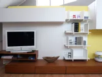 Parete attrezzata Soggiorno presotto mod. modus  Presotto in stile moderna a prezzo scontato
