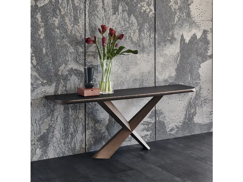 Mobile ingresso design A terra Terminal wood di Cattelan italia scontato 