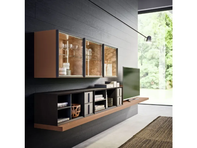 Mobile ingresso in laccato opaco stile design System day Homes