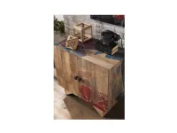 Mobile ingresso Stones in legno a prezzo Outlet