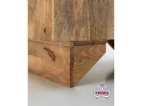 Mobile ingresso Stones in legno a prezzo Outlet