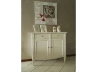 Offer for a Shabby chic white italian sideboard made of hardwood 