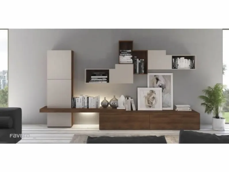 Parete attrezzata by Favero 3RF 1330_A