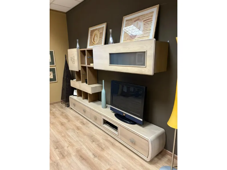 Parete attrezzata Amarcord am 1000 di Cantiero in OFFERTA OUTLET