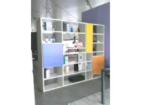 Soggiorno completo Over di Doimo cityline in melamminico a prezzo Outlet