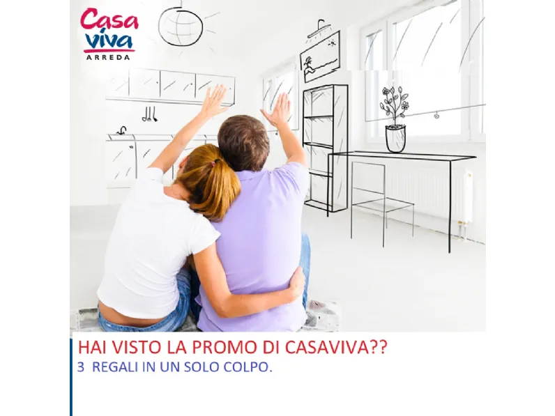 Parete attrezzata Full casa Artigianale in stile moderno a prezzo ribassato