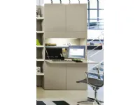 Parete attrezzata Home office 2200 Clei in stile moderno a prezzo scontato