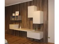 Composizione per il living modello Home office di Colombini casa a prezzo scontato