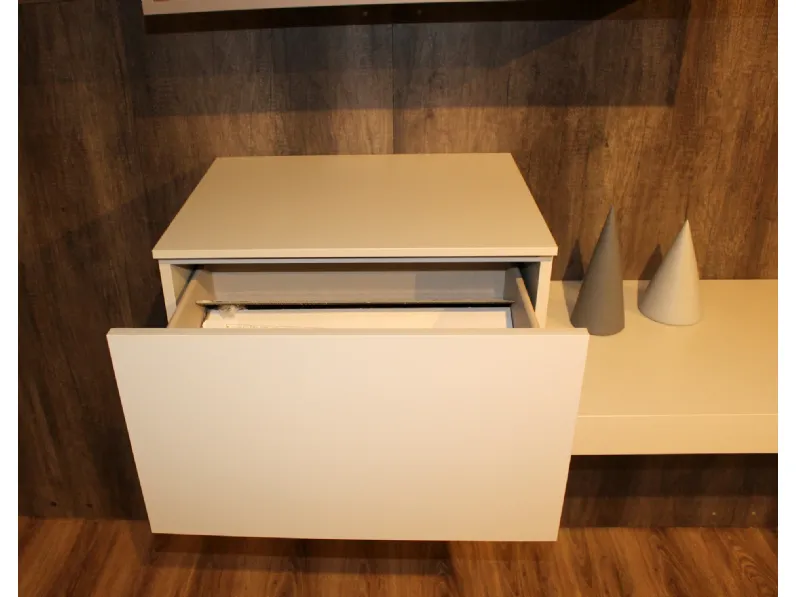 Composizione per il living modello Home office di Colombini casa a prezzo scontato