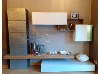 Parete attrezzata Horizon Mobilgam in stile moderno a prezzo ribassato