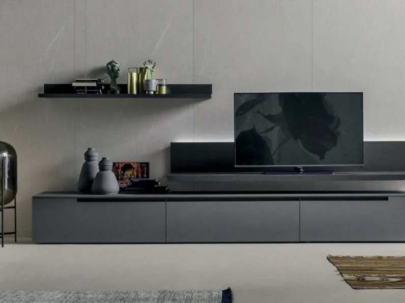 Soggiorno completo A125 di Tomasella in stile design in offerta