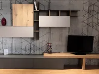 Parete attrezzata Rovere miele di Siloma: 38% di sconto!