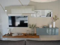 Parete attrezzata in stile design 36e8 di Lago a prezzo scontato 