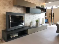 Composizione per il living modello Lampo di Sangiacomo a prezzo Outlet