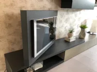 Composizione per il living modello Lampo di Sangiacomo a prezzo Outlet