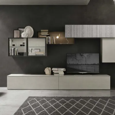 Parete attrezzata Living tomasella a123 Tomasella OFFERTA OUTLET