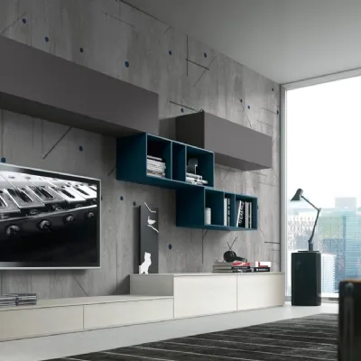 Soggiorno completo modello Ls10 di Siloma a prezzo scontato