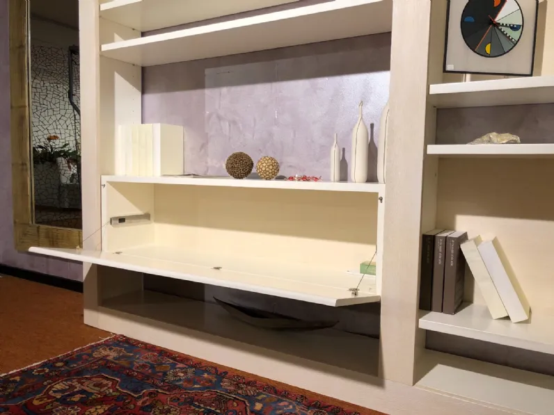 Soggiorno completo Maestrale di Marchetti in legno a prezzo Outlet