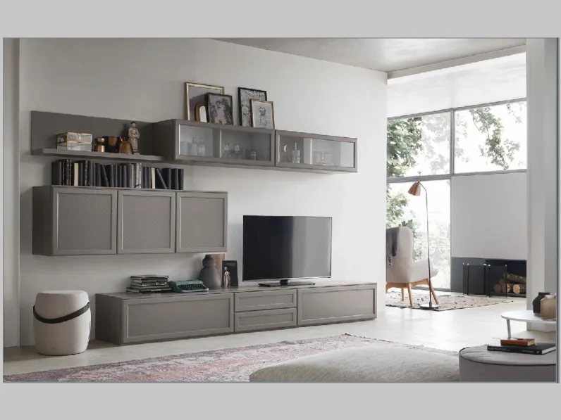 Composizione per il soggiorno modello Gardenia di Maronese acf in Offerta Outlet