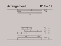 Parete attrezzata Novamobili Box b18-02 PREZZI OUTLET