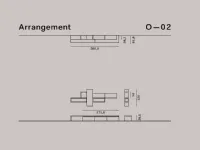 Parete attrezzata Novamobili Outline o-02 PREZZI OUTLET