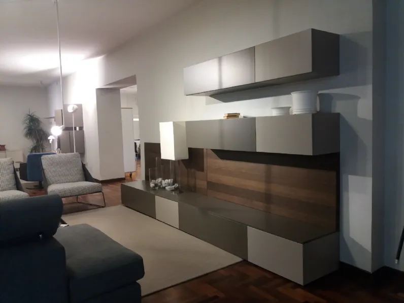 Parete attrezzata Open 03 Jesse in stile moderno a prezzo scontato