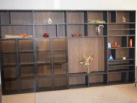 Soggiorno completo Logico26 di Orme in laminato opaco in Offerta Outlet