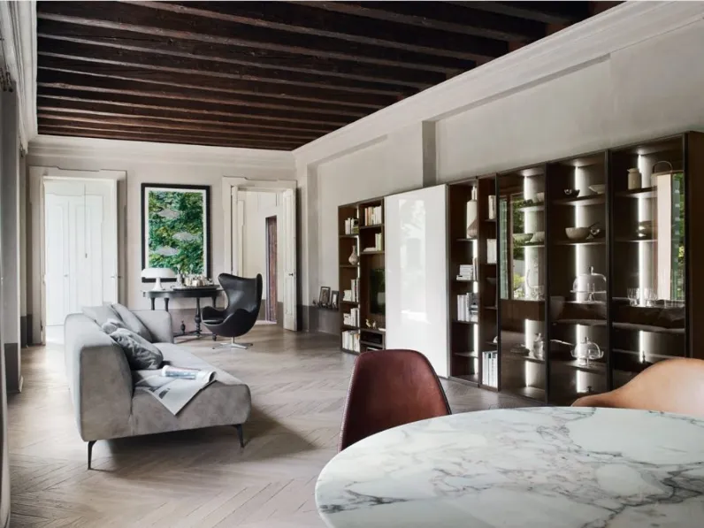 Soggiorno completo Modo m5c69  di Sangiacomo in stile moderno in offerta