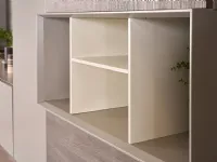 Parete attrezzata Hangar sospesa di Santarossa in OFFERTA OUTLET