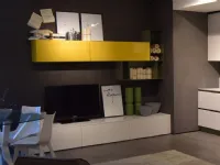 Parete attrezzata Stosa cucine in laccato opaco a prezzo scontato