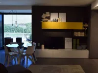 Parete attrezzata Stosa cucine in laccato opaco a prezzo scontato