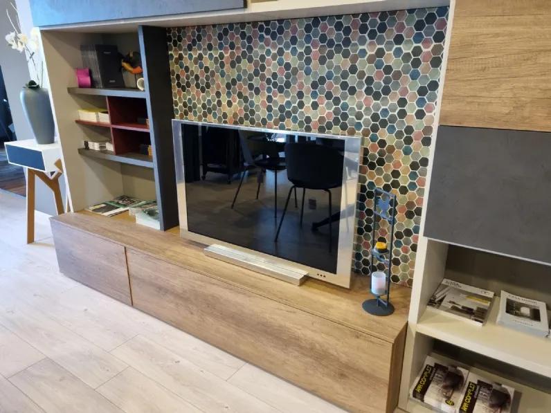 Soggiorno completo Atlante di Tomasella in stile design in offerta