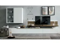 Parete attrezzata Tomasella in laccato opaco The  collection a prezzo Outlet