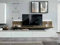 Parete attrezzata Tomasella in laccato opaco The  collection a prezzo Outlet