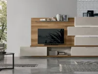 Soggiorno completo modello Atlante s005 in stile moderno di Tomasella a PREZZI OUTLET  approfittane ora!